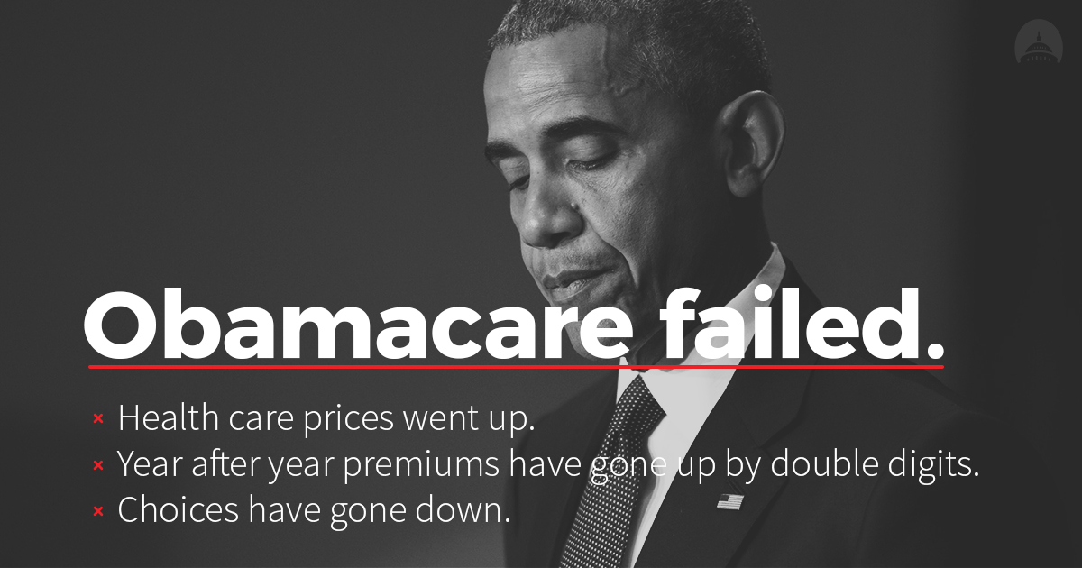 Obamacare failed