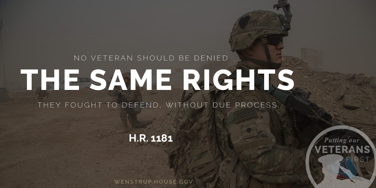 H.R.1181 - Veterans 2nd Amendment Protection Act