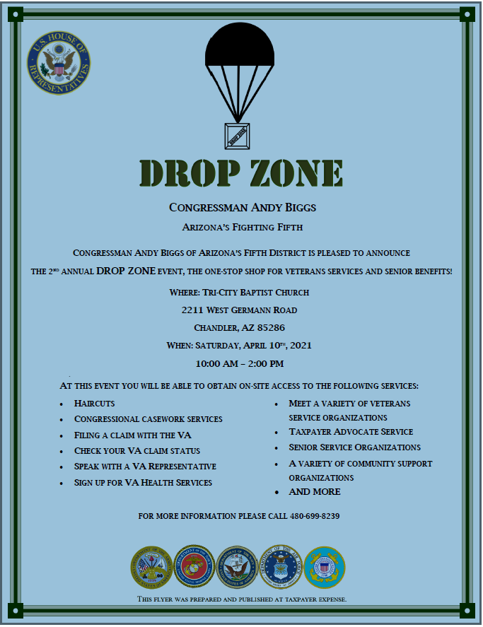 drop zone